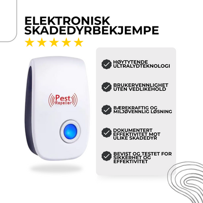 Elektronisk Skadedyrbekjempe: Stillegående og trygg