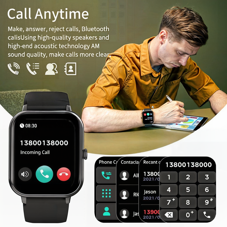 Lige Smart Neo™  New Lunched Smart Watch With Health Monitor.2024